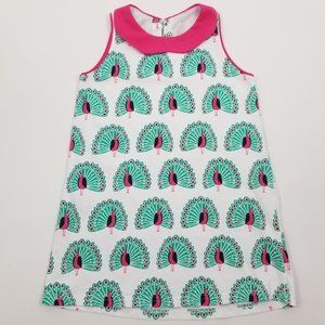 Girls Peacock Dress Size 5